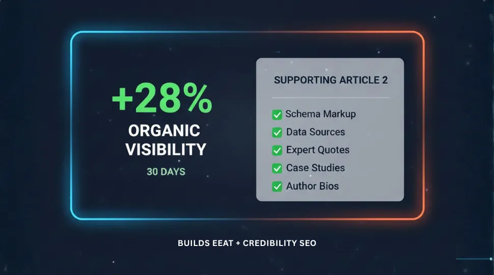 add evidence sections that ai trusts
