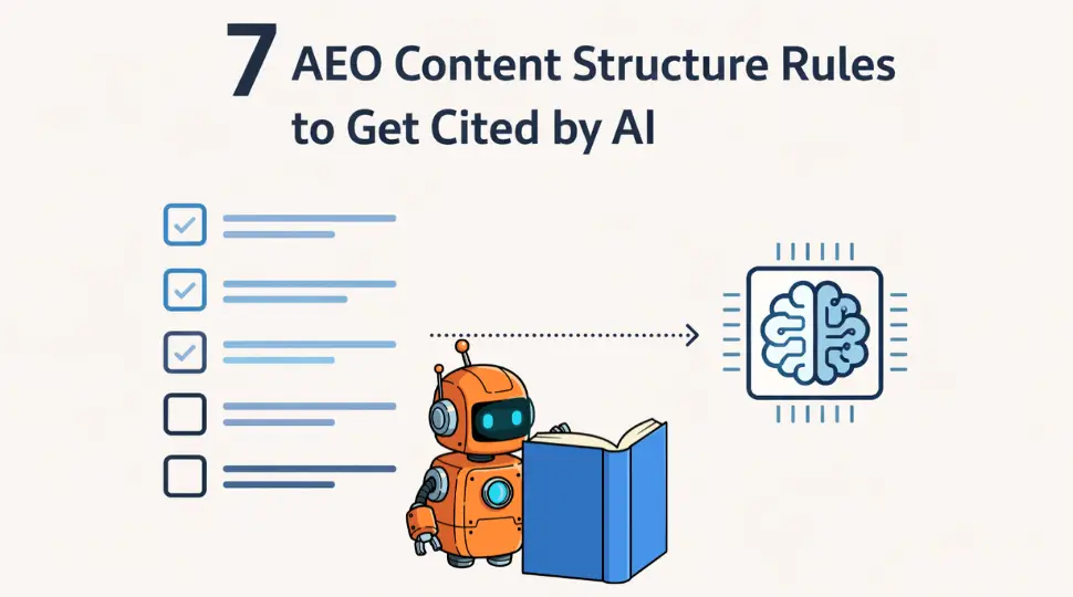 AEO Content Structure Rules to Get Cited by AI