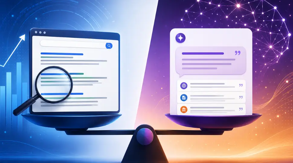 AI Citations vs Google Rankings: Why Ranking #1 No Longer Guarantees AI Visibility