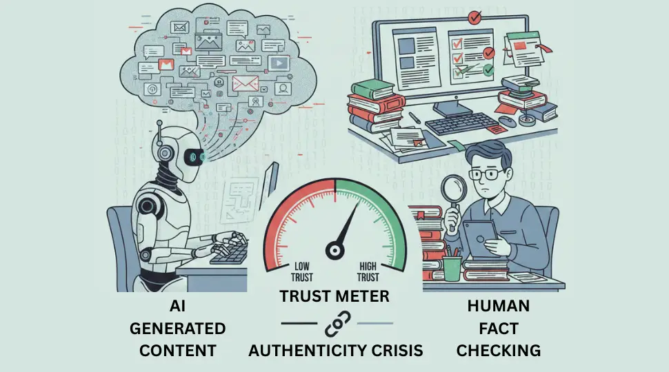 search engine optimization and authenticity challenges in ai-generated content