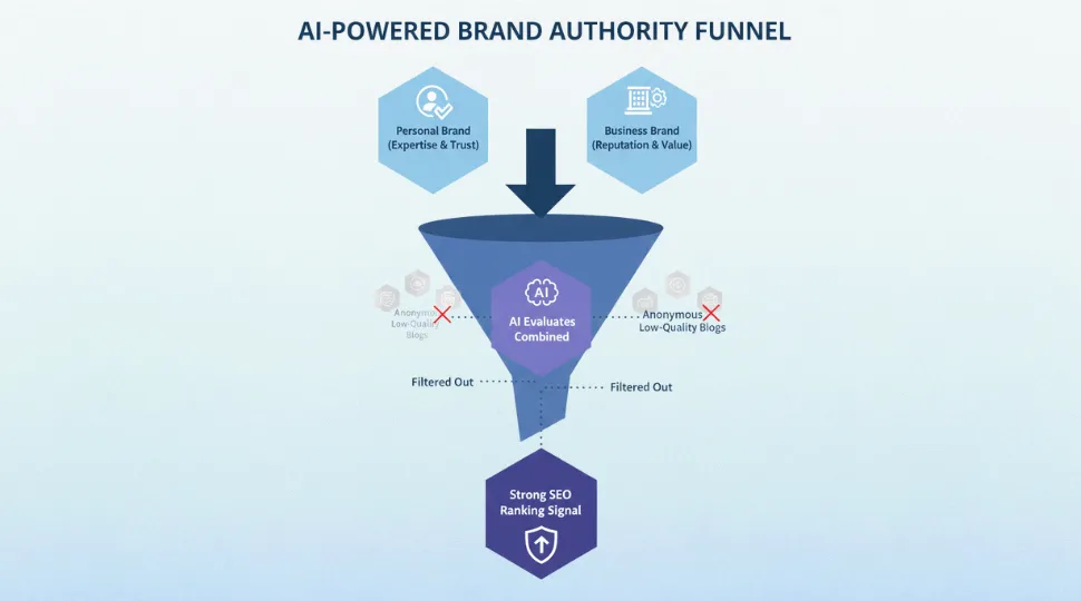 ai powered brand authority funnel