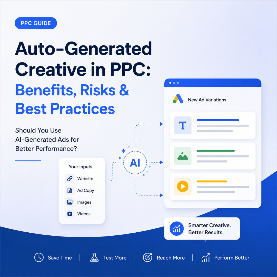 Auto-Generated Creative in PPC: Should You Use AI-Generated Ads for Better Performance? 