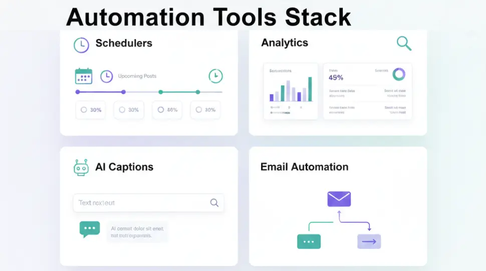 Automation tools stack every content creator needs in 2026