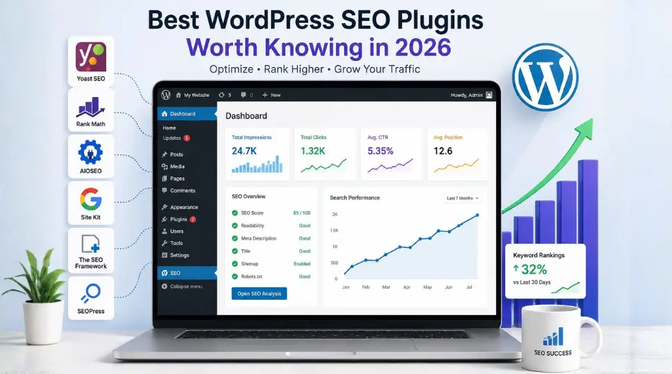 6 Best WordPress SEO Plugins Worth Knowing in 2026
