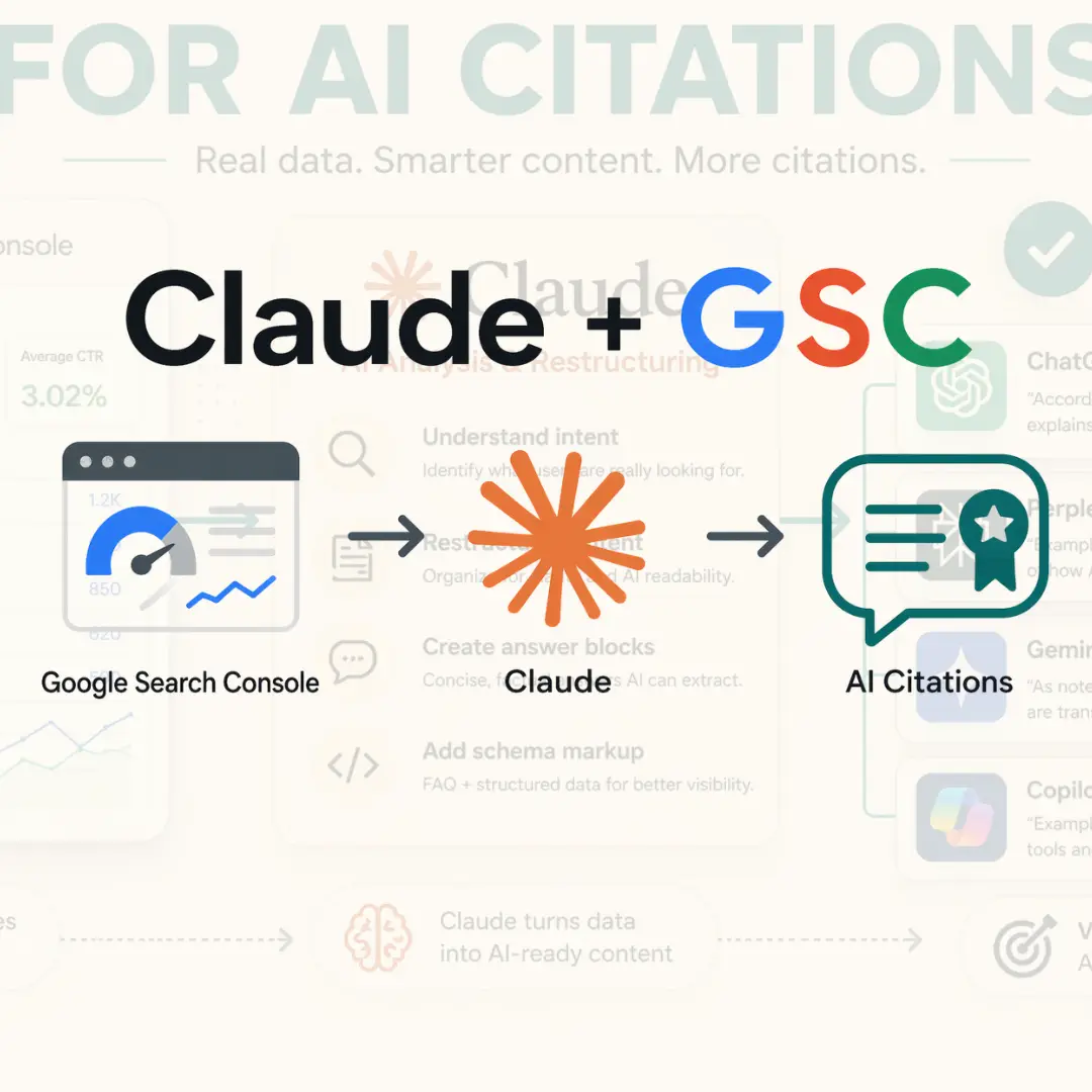 Claude + GSC Hack for AI Citations: The GEO Strategy That Actually Works