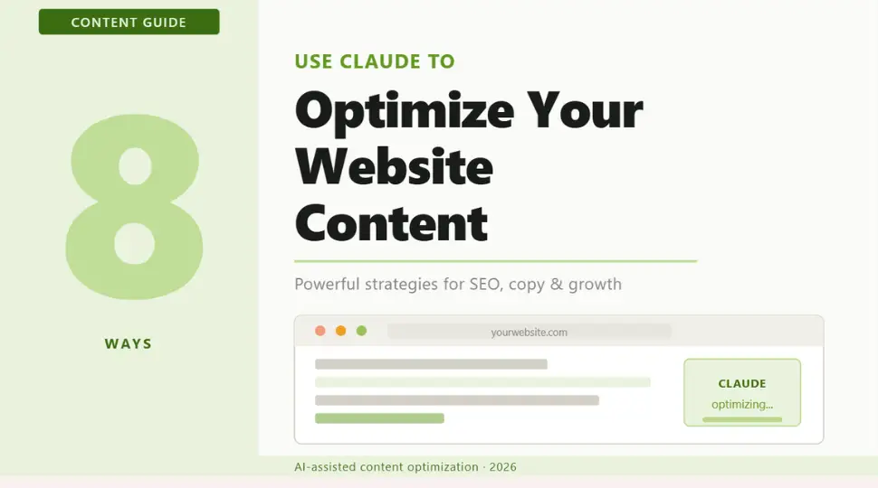8 Powerful Ways to Use Claude to Optimize Your Website Content