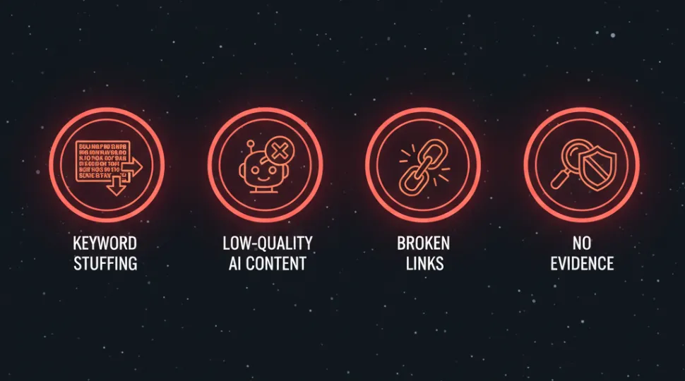 common seo mistakes to avoid in ai era