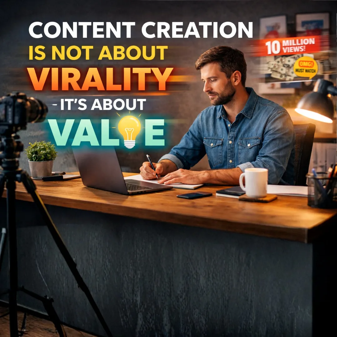 Content Creation Strategy Focused on Value, Not Virality