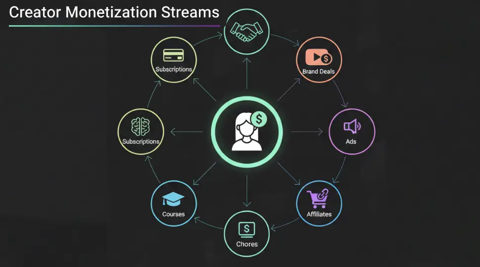 Creator monetization streams and revenue opportunities in 2026