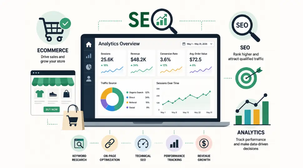 Ecommerce SEO Analytics Cheat Sheet for Growth
