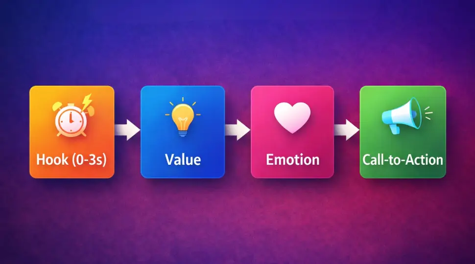 Effective short form video flow for digital marketing 2026