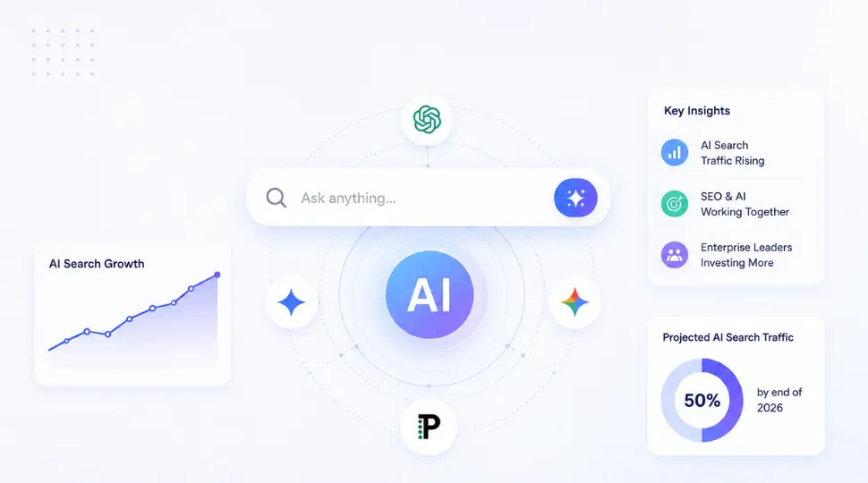 Enterprise AI Search in 2026: What 300 Marketing Leaders Reveal About the Future of SEO