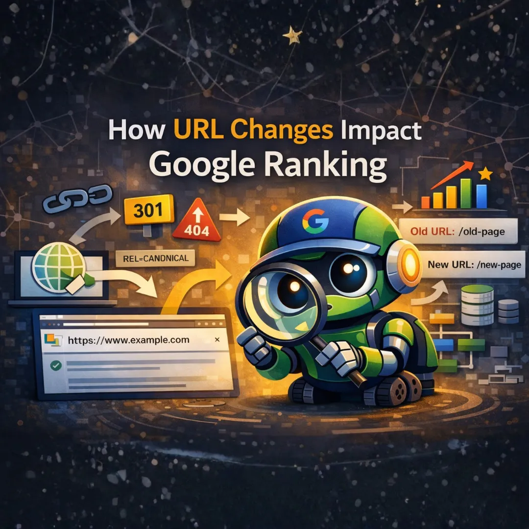 How Google Sees URL Changes and Their Impact on Google Ranking
