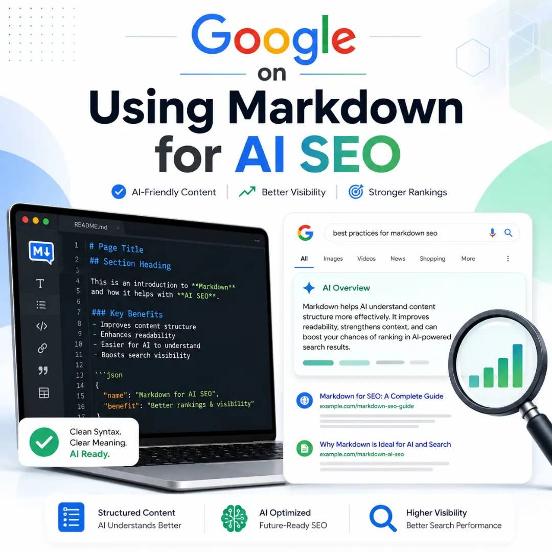 Markdown for AI SEO: What Google Really Says About AI Search Optimization