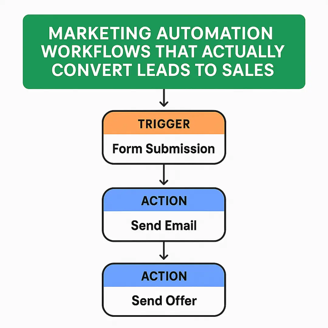 Marketing Automation Workflows That Actually Convert Leads to Sales
