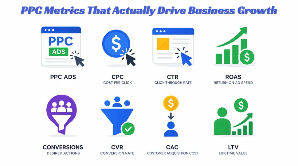 PPC Metrics That Drive Business Growth & ROI