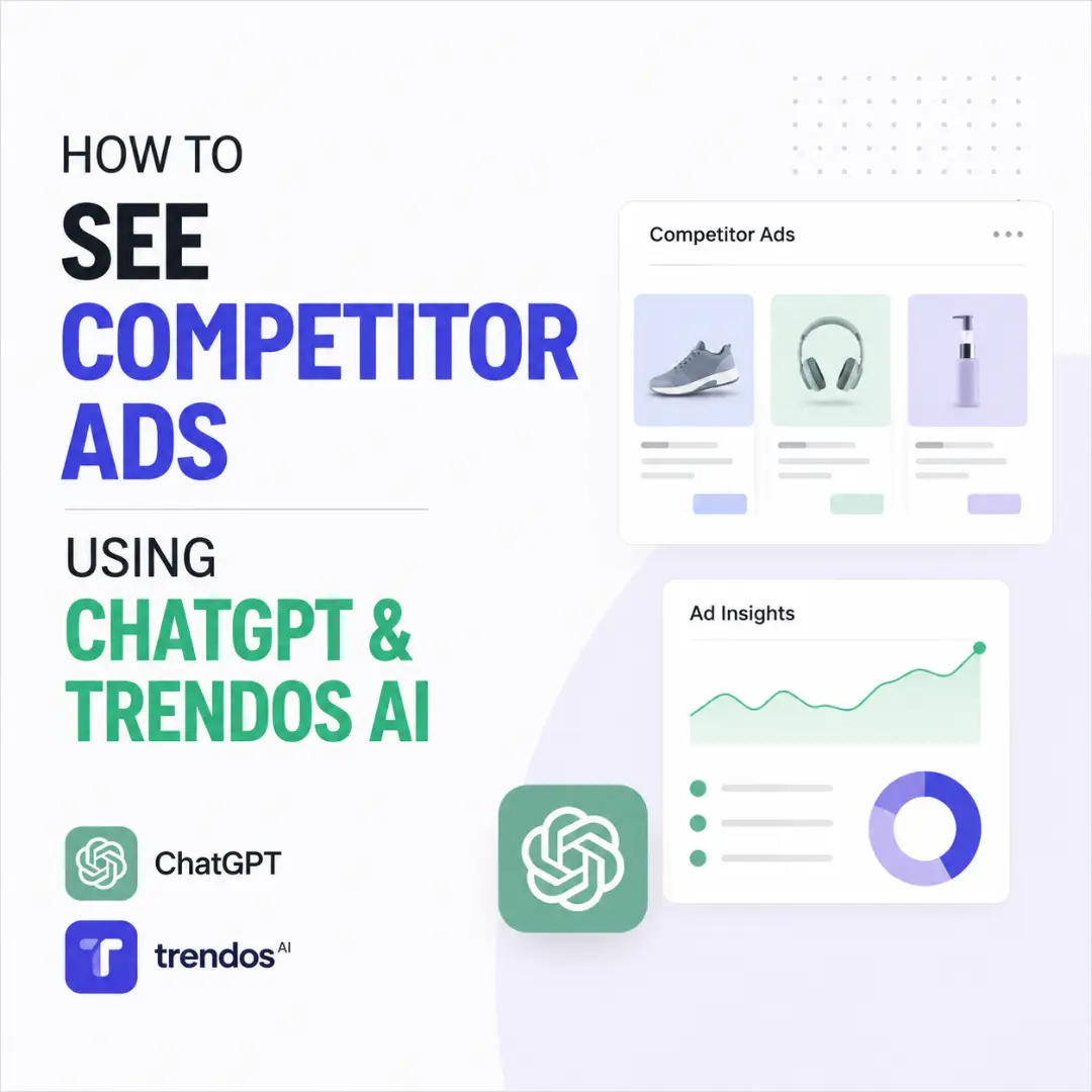 See Competitor Ads Using ChatGPT & Trendos AI