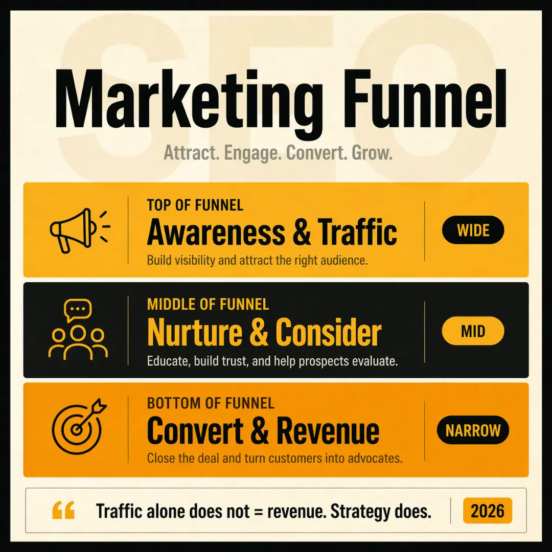 SEO & Marketing Funnel Guide for Higher Conversions