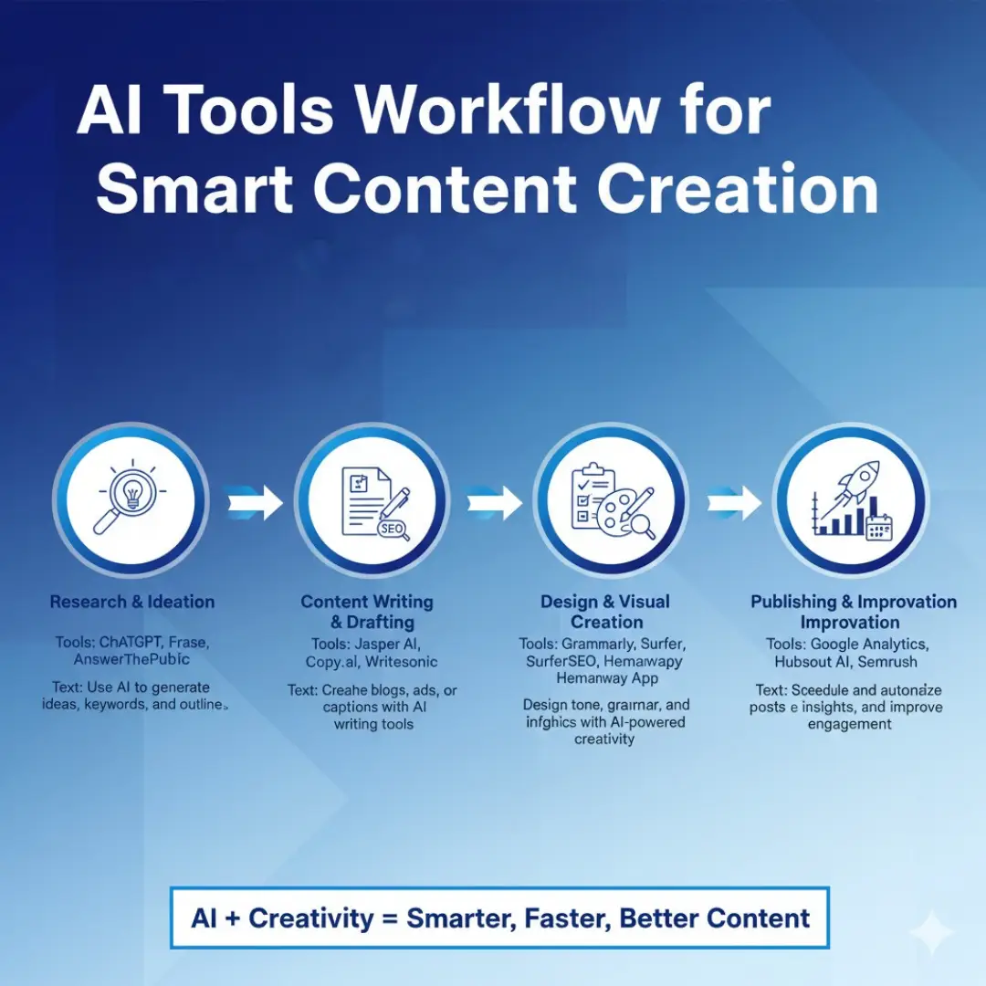 Smart Content Creation: How to use AI Tools to Create Quality Content in less time