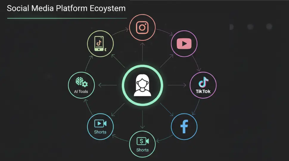 Social media platforms ecosystem driving creator growth in 2026