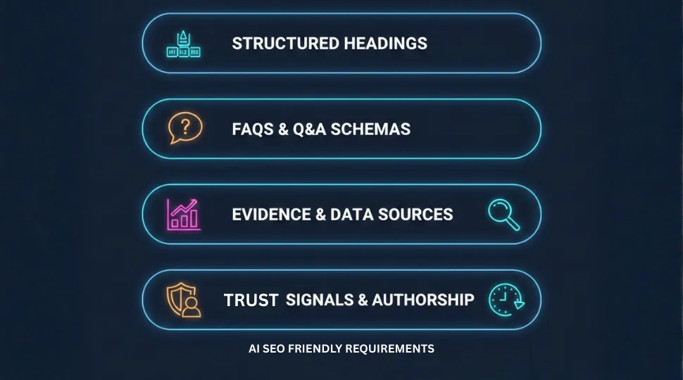 what ai models look for in content