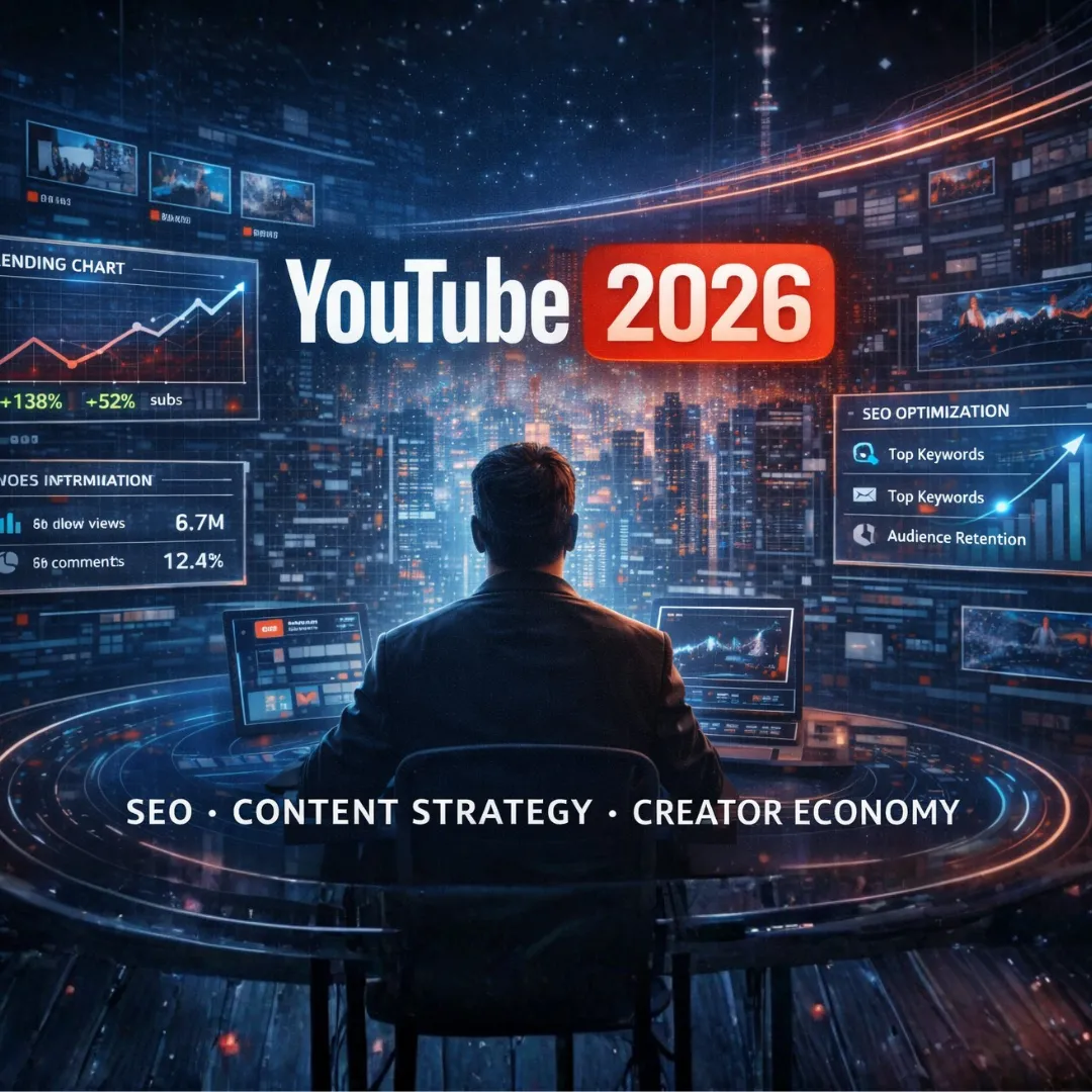 YouTube 2026: SEO, Content Strategy & Creator Growth Guide